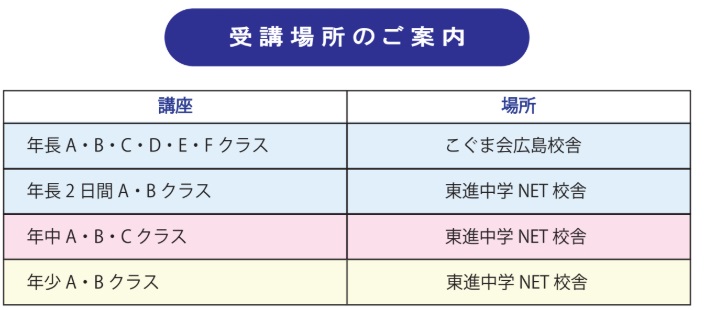 春期講習会 | 広島の学習塾・進学塾・個別指導｜大木スクール